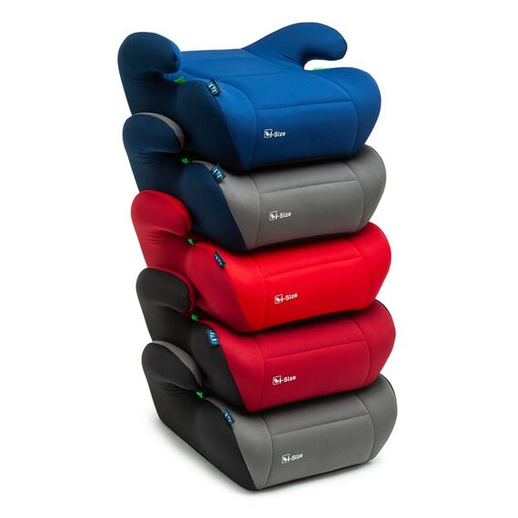Inaltator auto Juju Jazzy Booster i-Size, Negru-Rosu, Culoare: Negru/Rosu, Grupa: 22-36kg (6 ani - 12 ani) - poza 2 - ExclusivMAG.ro