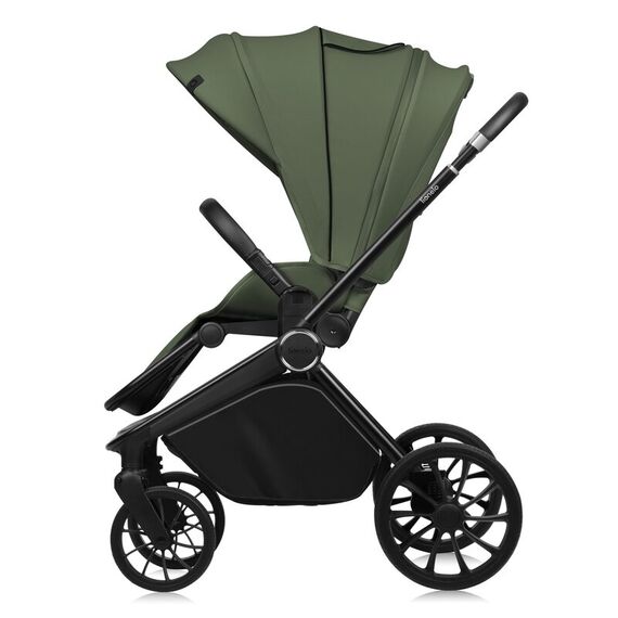 Carucior sport, Lionelo, Mika Plus, Pana la 22 kg, Verde, Culoare: Verde, Model: sport - poza 6 - ExclusivMAG.ro