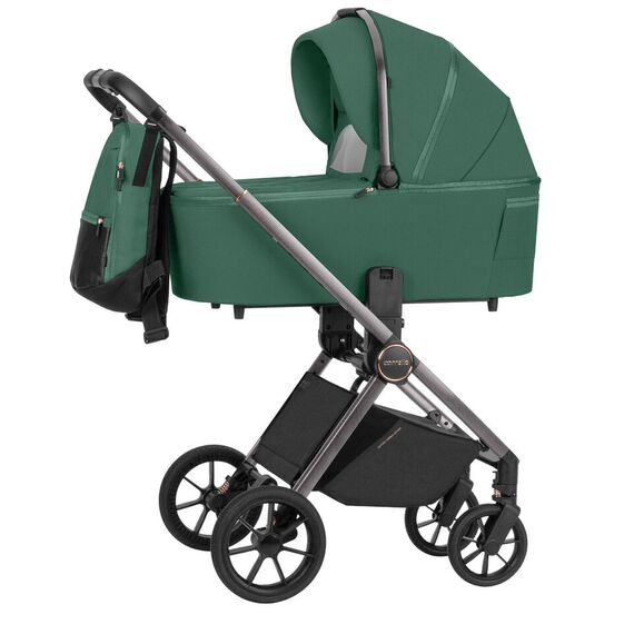 Carucior compact premium Carrello ULTRA 2 in 1 Morning Green, Culoare: Verde, Model: 2 in 1 - poza 2 - ExclusivMAG.ro