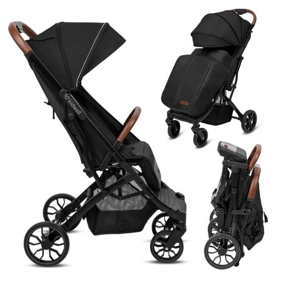 Carucior sport Kidwell COLMER Jet Black, Culoare: Negru, Model: sport - poza 4 - ExclusivMAG.ro