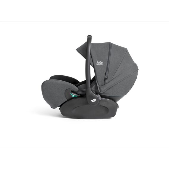 Scoica auto inclinabila Joie i-Size i-Level Pro Signature Ebony, 40-87 cm, certificata R129, Culoare: Gri, Grupa: 0-13kg (0 luni - 12 luni) - poza 7 - ExclusivMAG.ro
