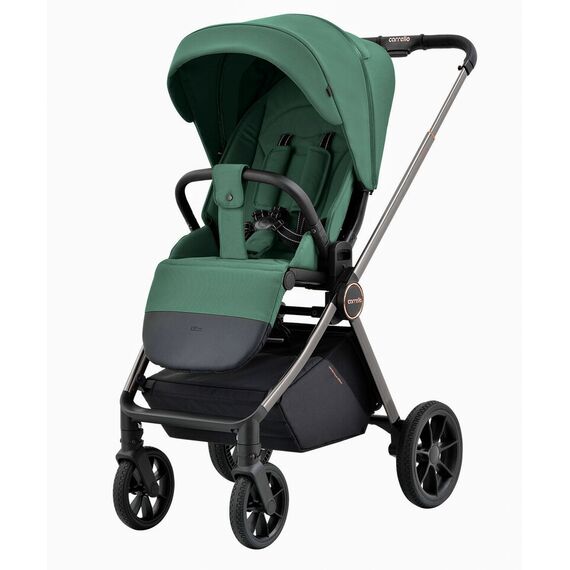 Carucior compact premium Carrello ULTRA 2 in 1 Morning Green, Culoare: Verde, Model: 2 in 1 - poza 3 - ExclusivMAG.ro