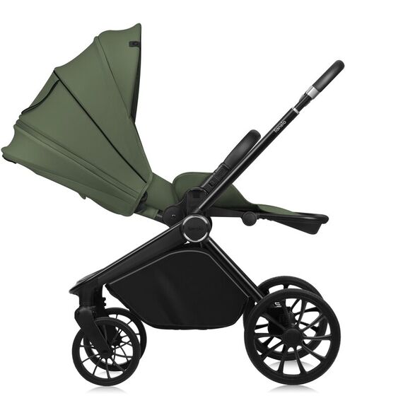 Carucior sport, Lionelo, Mika Plus, Pana la 22 kg, Verde, Culoare: Verde, Model: sport - poza 4 - ExclusivMAG.ro