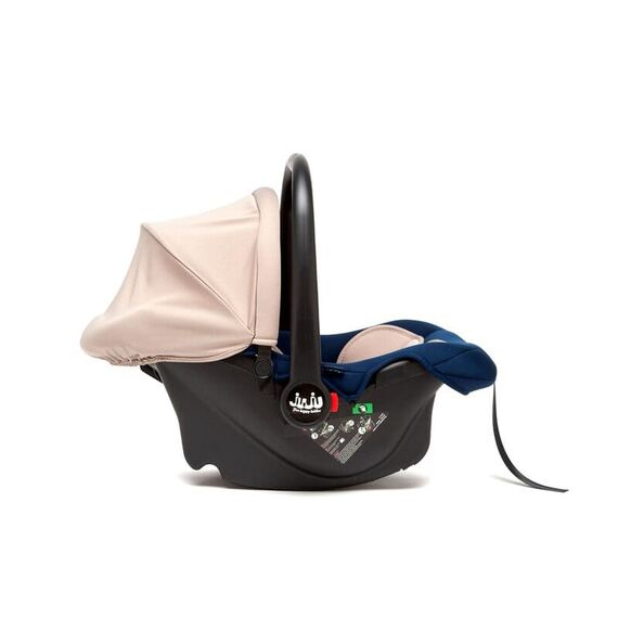Cos Auto Juju Baby Boo i-Size, Bej-Bleumarin, Culoare: Bej, Grupa: 0-13kg (0 luni - 12 luni) - poza 3 - ExclusivMAG.ro