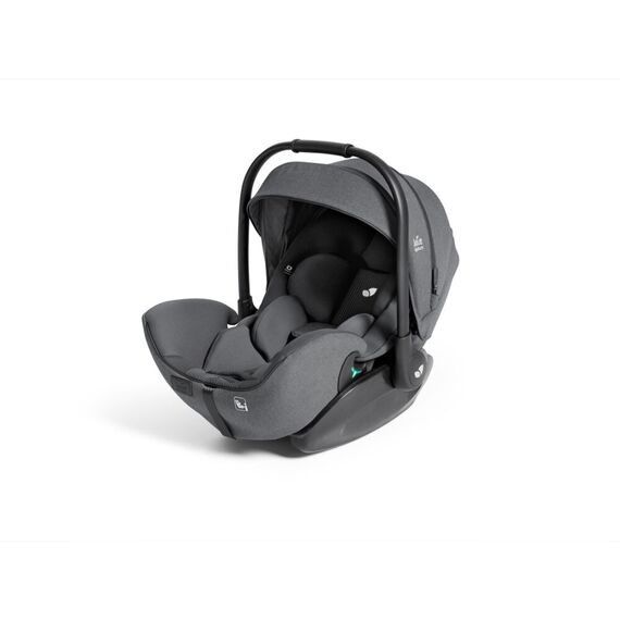 Scoica auto inclinabila Joie i-Size i-Level Pro Signature Ebony, 40-87 cm, certificata R129, Culoare: Gri, Grupa: 0-13kg (0 luni - 12 luni)  - ExclusivMAG.ro