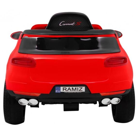 Masinuta electrica cu telecomanda TURBO-S, putere 60W - Rosu, Culoare: Rosu, Capacitate acumulator: 6V - poza 8 - ExclusivMAG.ro