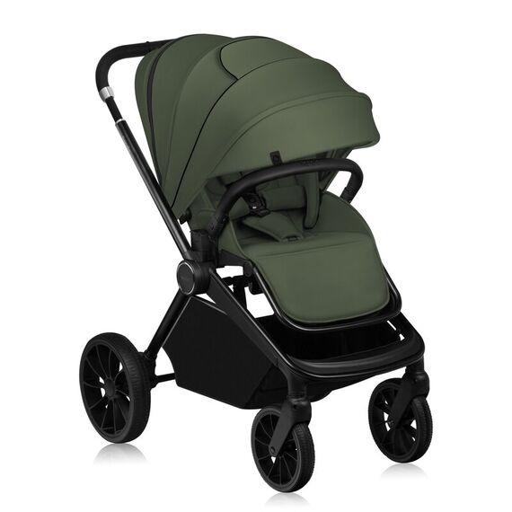 Carucior 2 in 1 Lionelo Mika Plus Pana la 22 kg - Verde, Culoare: Verde, Model: 2 in 1 - poza 5 - ExclusivMAG.ro