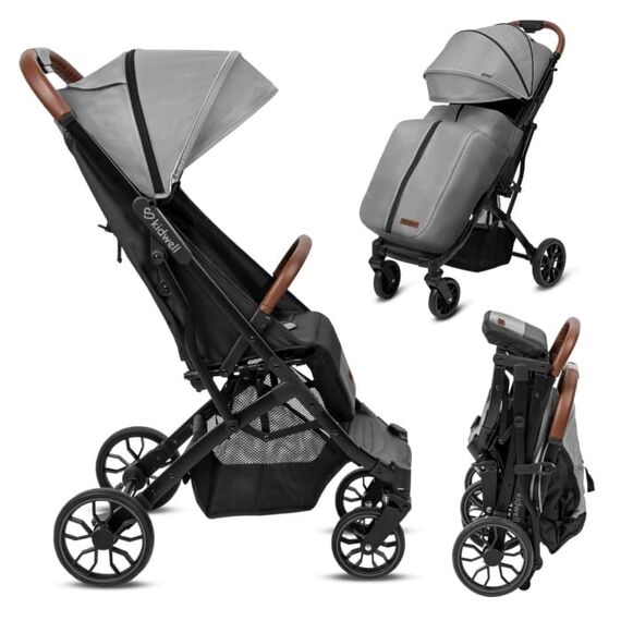 Carucior sport Kidwell COLMER Cool Grey, Culoare: Gri, Model: sport - poza 4 - ExclusivMAG.ro