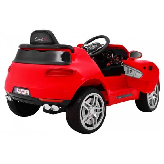 Masinuta electrica cu telecomanda TURBO-S, putere 60W - Rosu, Culoare: Rosu, Capacitate acumulator: 6V - poza 10 - ExclusivMAG.ro