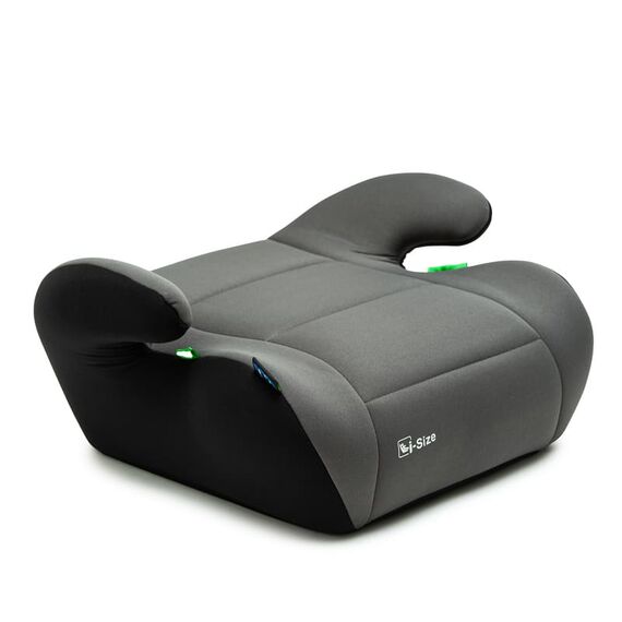 Inaltator auto Juju Jazzy Booster i-Size, Negru-Gri, Culoare: Negru/Gri, Grupa: 22-36kg (6 ani - 12 ani)  - ExclusivMAG.ro