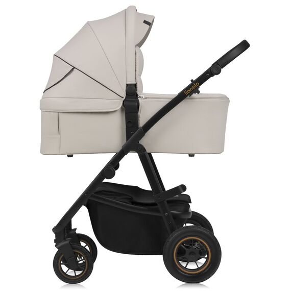 Carucior 3 in 1 Lionelo Amber Plus - Bej, Culoare: Bej, Model: 3 in 1 - poza 7 - ExclusivMAG.ro