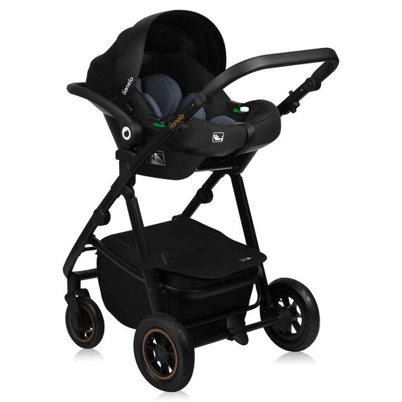 Carucior 3 in 1 Lionelo Amber Plus - Verde, Culoare: Verde, Model: 3 in 1 - poza 6 - ExclusivMAG.ro