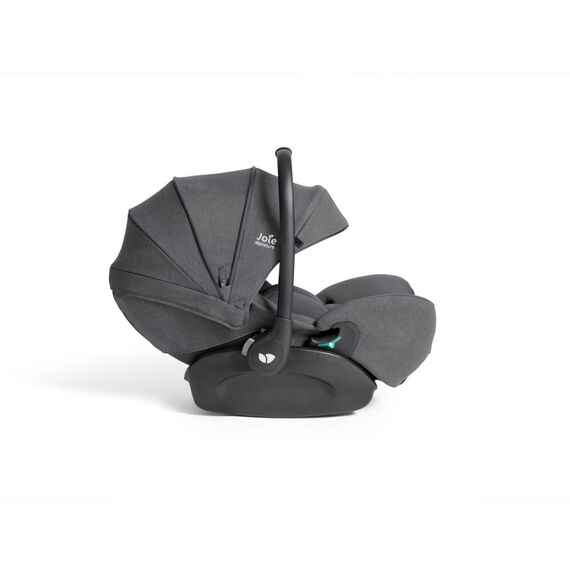 Scoica auto inclinabila Joie i-Size i-Level Pro Signature Ebony, 40-87 cm, certificata R129, Culoare: Gri, Grupa: 0-13kg (0 luni - 12 luni) - poza 5 - ExclusivMAG.ro