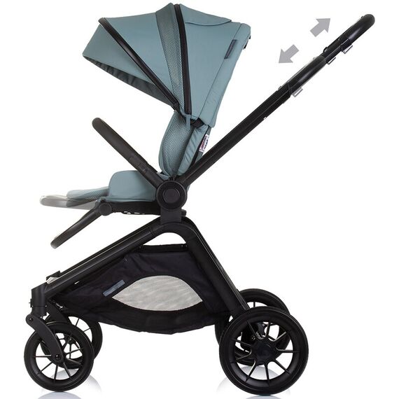 Carucior Chipolino Magnum 3 in 1 basil, Culoare: Albastru, Model: 3 in 1 - poza 9 - ExclusivMAG.ro