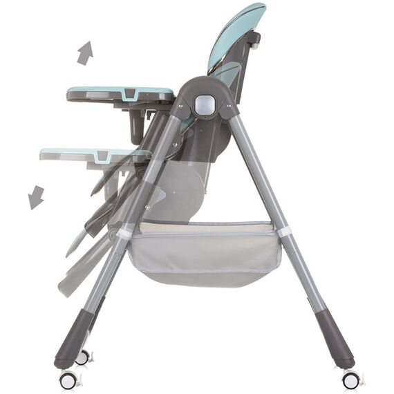 Scaun de masa Chipolino First Spoon teal, Culoare: Turcoaz - poza 6 - ExclusivMAG.ro