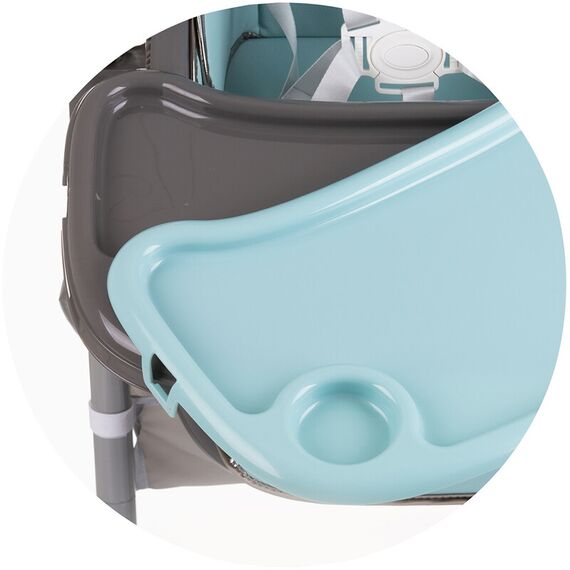 Scaun de masa Chipolino First Spoon teal, Culoare: Turcoaz - poza 10 - ExclusivMAG.ro