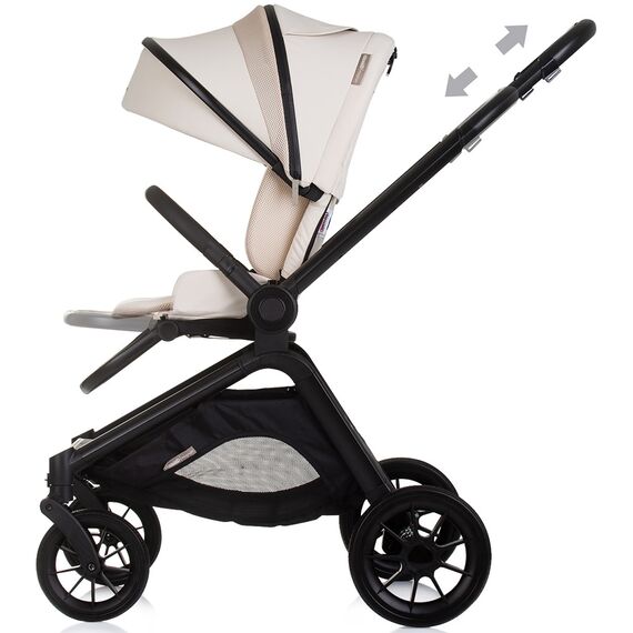 Carucior Chipolino Magnum 3 in 1 biscotta, Culoare: Bej, Model: 3 in 1 - poza 9 - ExclusivMAG.ro