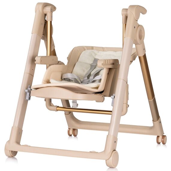 Scaun de masa Chipolino Super Chef 2 in 1 tiramisu, Culoare: Crem - poza 4 - ExclusivMAG.ro