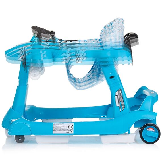 Premergator Chipolino Airplane 3 in 1 blue, Culoare: Albastru - poza 4 - ExclusivMAG.ro
