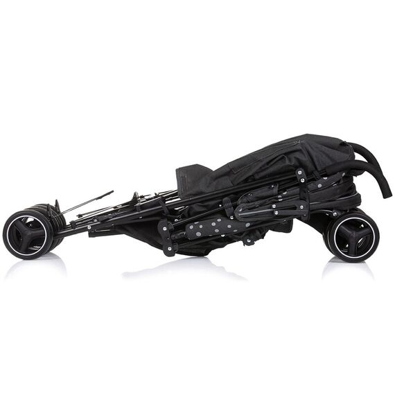 Carucior sport Chipolino Milano zebra, Culoare: Negru, Model: sport - poza 5 - ExclusivMAG.ro