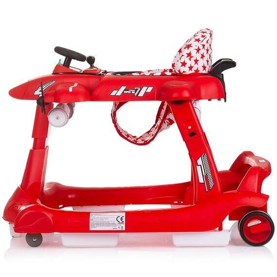 Premergator Chipolino Airplane 3 in 1 red, Culoare: Rosu - poza 3 - ExclusivMAG.ro
