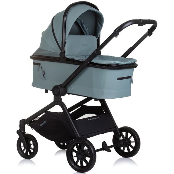 Carucior Chipolino Magnum 3 in 1 basil, Culoare: Albastru, Model: 3 in 1 - poza 3 - ExclusivMAG.ro