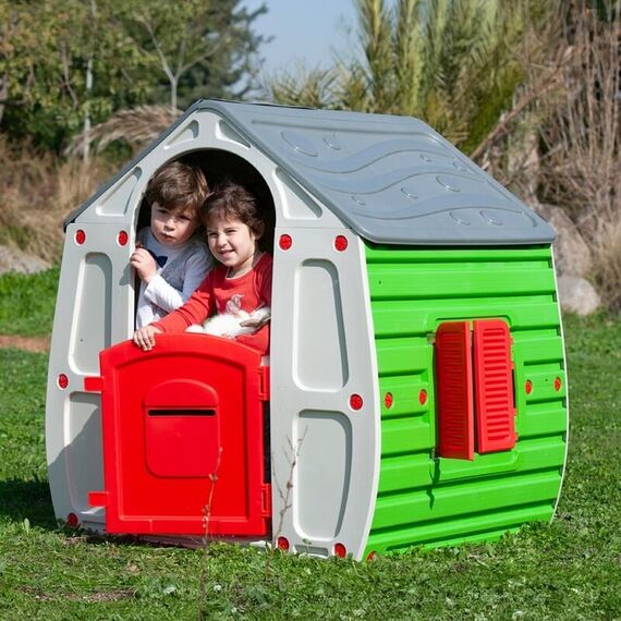 Casuta pentru copii Chipolino Magical House green, Culoare: Verde - poza 2 - ExclusivMAG.ro