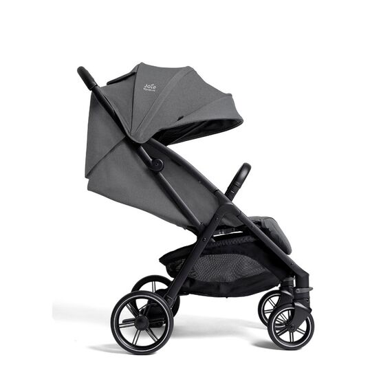 Carucior ultracompact Joie Parcel LX, nastere - 22 kg, Signature Ebony, Culoare: Gri/Negru, Model: sport - poza 3 - ExclusivMAG.ro