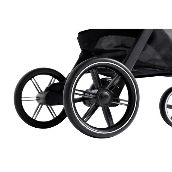 Carucior ultracompact Joie Parcel LX, nastere - 22 kg, Signature Ebony, Culoare: Gri/Negru, Model: sport - poza 6 - ExclusivMAG.ro
