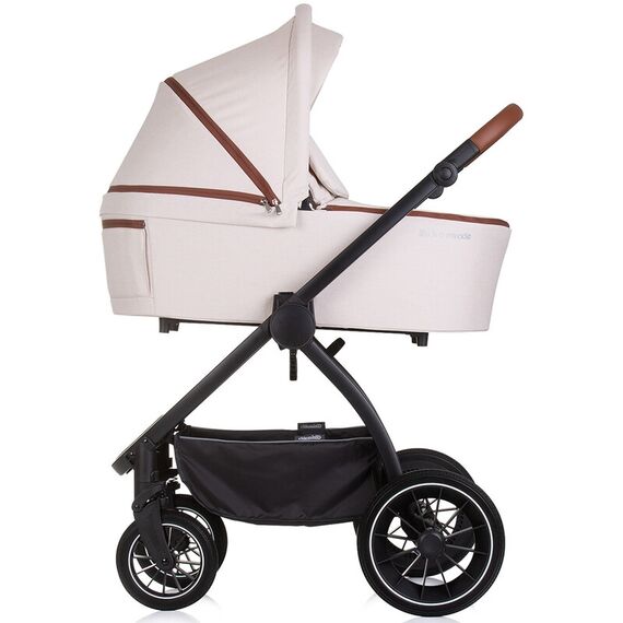 Carucior Chipolino Prestige 3 in 1 biscotta, Culoare: Bej, Model: 3 in 1 - poza 4 - ExclusivMAG.ro