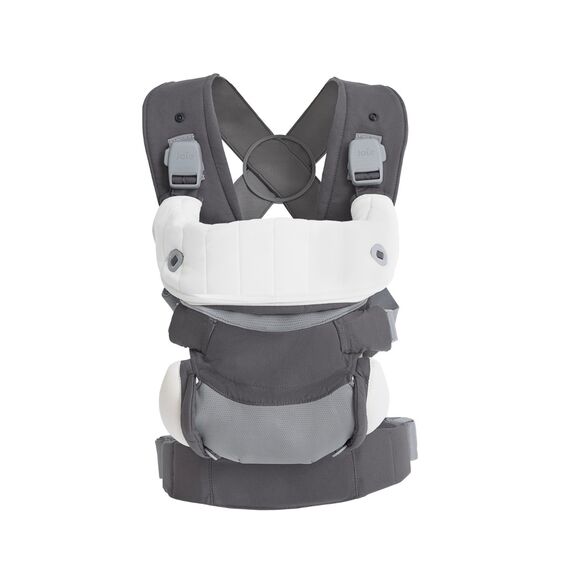 Marsupiu ergonomic Joie 3 in 1 pentru bebelusi Savvy Lite Cobblestone, Culoare: Gri - poza 4 - ExclusivMAG.ro