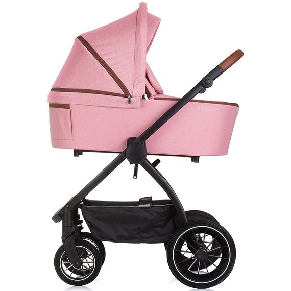 Carucior Chipolino Prestige 3 in 1 marshmallow, Culoare: Roz, Model: 3 in 1 - poza 4 - ExclusivMAG.ro