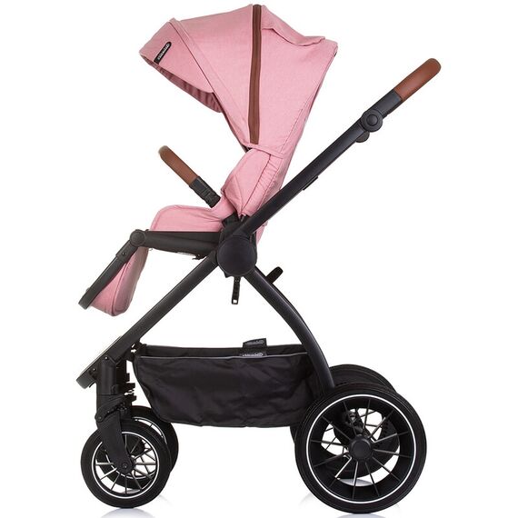Carucior Chipolino Prestige 3 in 1 marshmallow, Culoare: Roz, Model: 3 in 1 - poza 9 - ExclusivMAG.ro