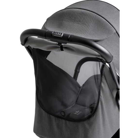 Carucior ultracompact Joie Parcel LX, nastere - 22 kg, Signature Ebony, Culoare: Gri/Negru, Model: sport - poza 5 - ExclusivMAG.ro