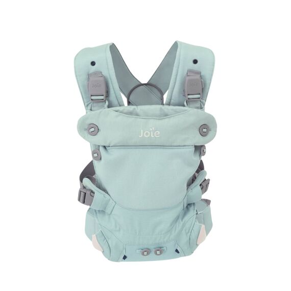 Marsupiu ergonomic Joie 3 in 1 pentru bebelusi Savvy Lite Mineral, Culoare: Turcoaz - poza 2 - ExclusivMAG.ro