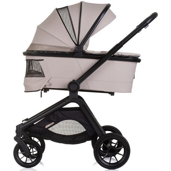 Carucior Chipolino Magnum 3 in 1 tiramisu, Culoare: Crem, Model: 3 in 1 - poza 5 - ExclusivMAG.ro
