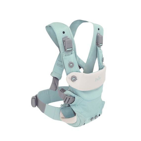 Marsupiu ergonomic Joie 3 in 1 pentru bebelusi Savvy Lite Mineral, Culoare: Turcoaz  - ExclusivMAG.ro