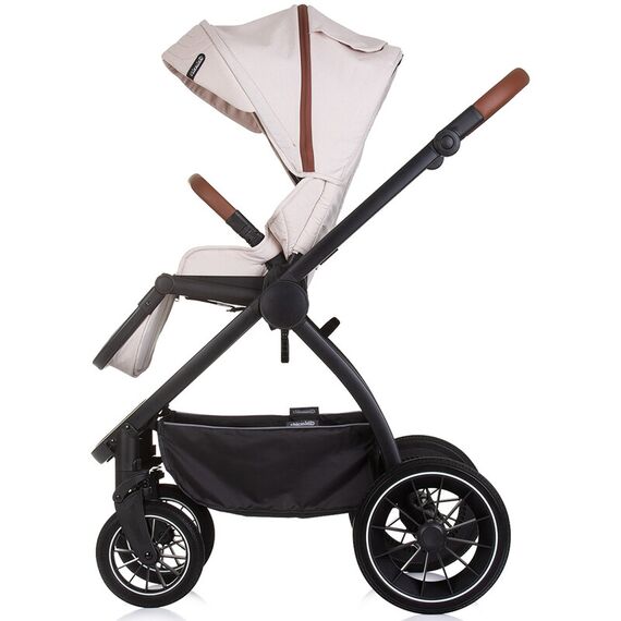 Carucior Chipolino Prestige 3 in 1 biscotta, Culoare: Bej, Model: 3 in 1 - poza 9 - ExclusivMAG.ro