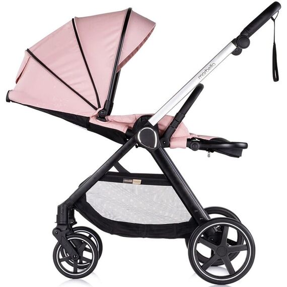 Carucior Chipolino Marbella 3 in 1 pink marshmallow, Culoare: Roz, Model: 3 in 1 - poza 6 - ExclusivMAG.ro