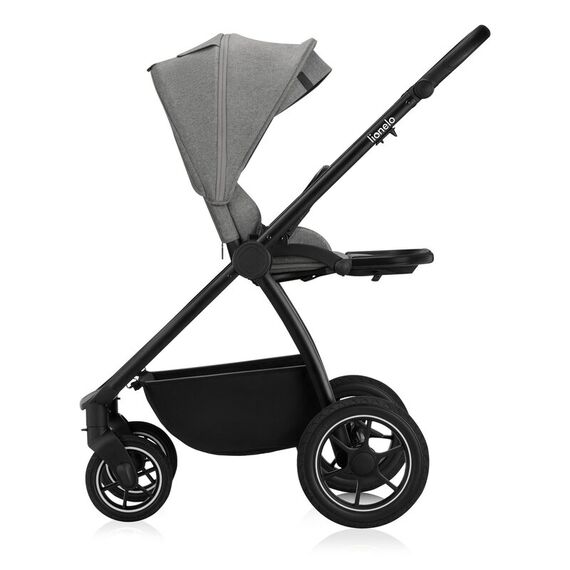 Carucior 3 in 1 Lionelo Meril - Gri, Culoare: Gri, Model: 3 in 1 - poza 7 - ExclusivMAG.ro