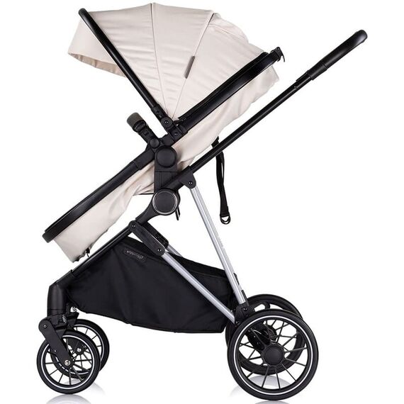 Carucior Chipolino Aura 2 in 1 biscotta, Culoare: Crem, Model: 2 in 1 - poza 4 - ExclusivMAG.ro