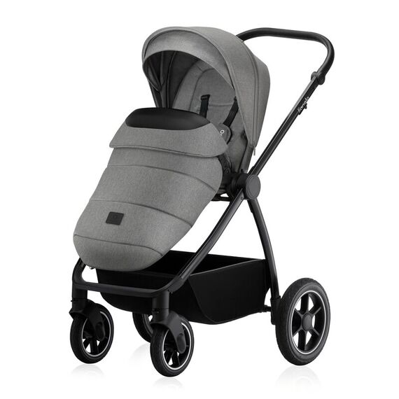 Carucior 3 in 1 Lionelo Meril - Gri, Culoare: Gri, Model: 3 in 1 - poza 10 - ExclusivMAG.ro