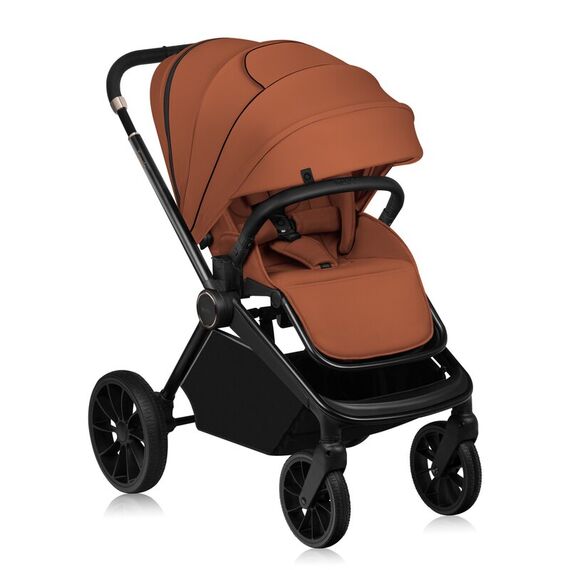 Carucior 2 in 1 Lionelo Mika Plus Pana la 22 kg - Maro, Culoare: Maro, Model: 2 in 1 - poza 7 - ExclusivMAG.ro