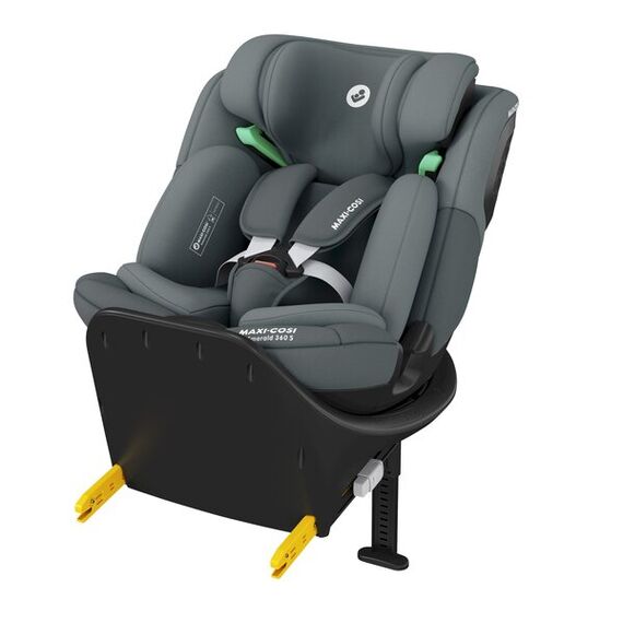 Scaun Auto I-Size Maxi-Cosi EMERALD 360 S TONAL GRAPHITE, Culoare: Gri, Grupa: 0-36kg (0 luni - 12 ani)  - ExclusivMAG.ro