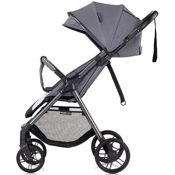 Carucior sport Chipolino Sparkle cloud, Culoare: Gri, Model: sport - poza 2 - ExclusivMAG.ro