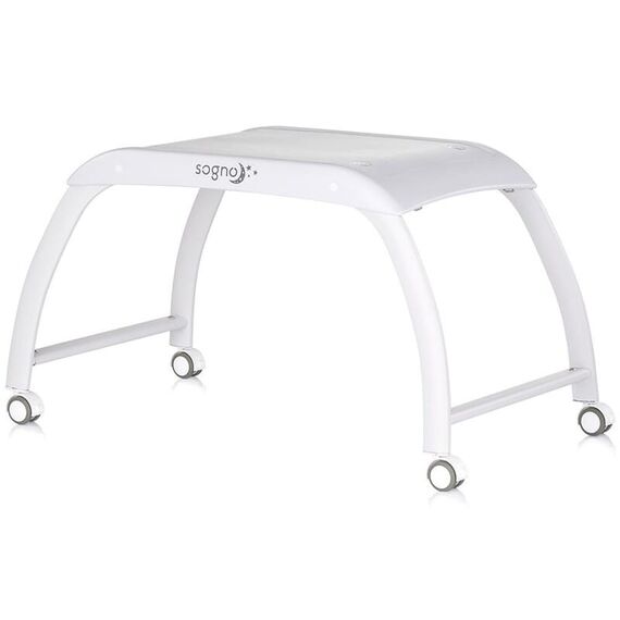 Patut cu leganare si cantar integrat Chipolino Sogno 2 in 1 pink, Culoare: Roz, Dimensiuni: 95x65 - poza 5 - ExclusivMAG.ro