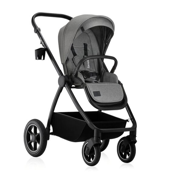 Carucior 3 in 1 Lionelo Meril - Gri, Culoare: Gri, Model: 3 in 1 - poza 6 - ExclusivMAG.ro