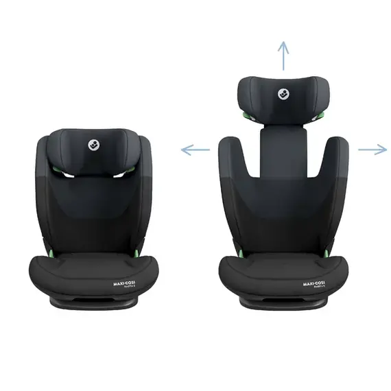 Scaun Auto Maxi-Cosi RodiFix S I-Size TONAL BLACK, Culoare: Gri/Negru, Grupa: 15-36kg (4 ani - 12 ani) - poza 6 - ExclusivMAG.ro