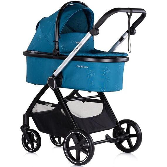 Carucior Chipolino Marbella 3 in 1 oasis, Culoare: Albastru, Model: 3 in 1 - poza 2 - ExclusivMAG.ro