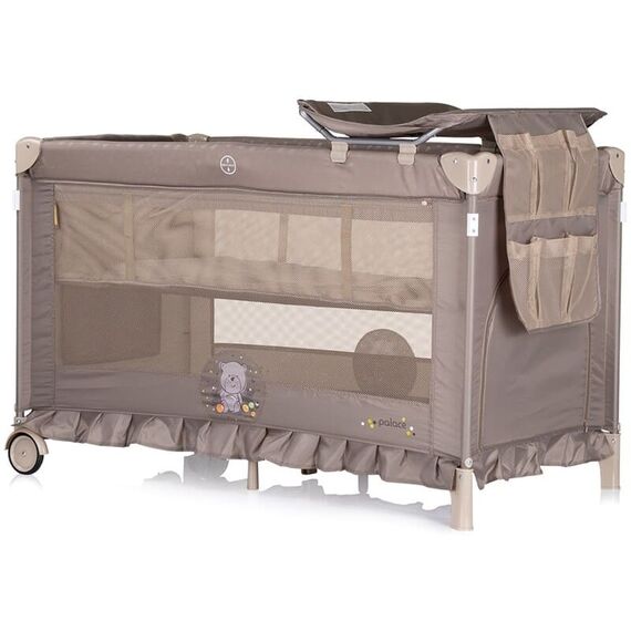 Patut pliabil Chipolino Palace Bear beige, Culoare: Bej, Dimensiuni: 140x70 - poza 3 - ExclusivMAG.ro